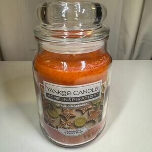 Yankee Candle Home Inspiration ~ Citrus Gingerbread ~ Retired Scent Lg Jar ~ NEW